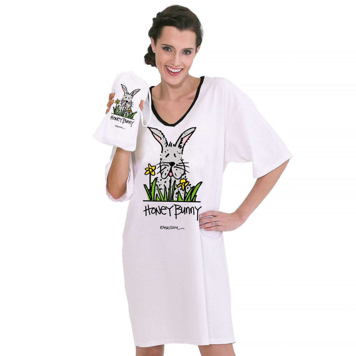 Honey Bunny Nightshirt in a Bag