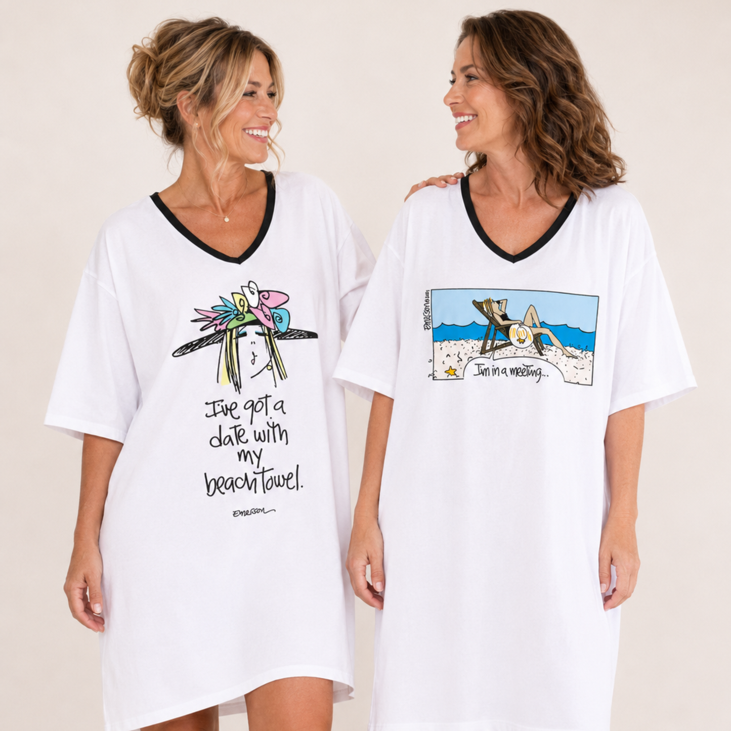 "I'm in a meeting" NightShirt In A Bag®