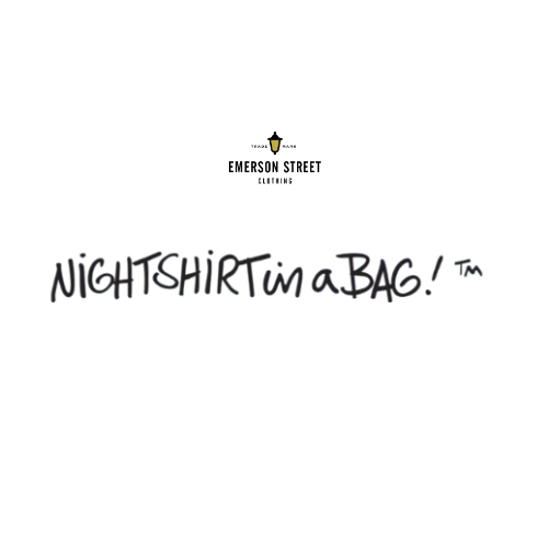 Nightshirt in a Bag by Emerson Street Clothing Co