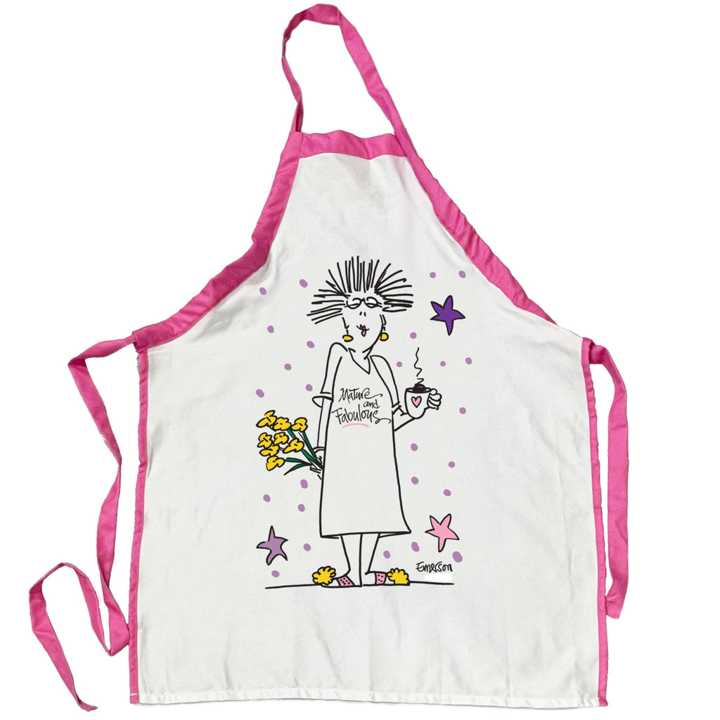 "Mature And Fabulous"  Humorous Cooking Apron