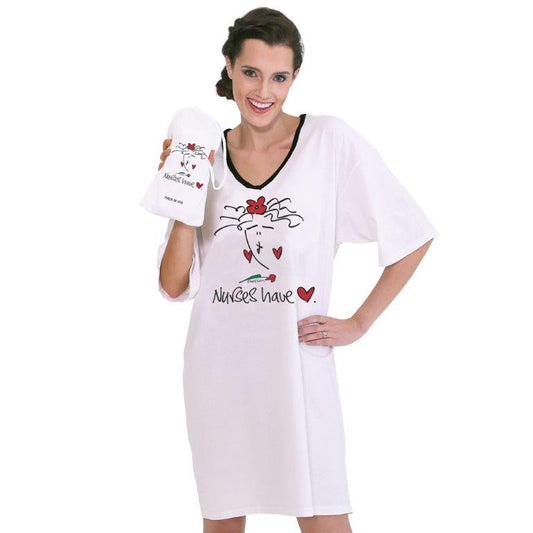 Nurses Have Heart, Nightshirt in a Bag