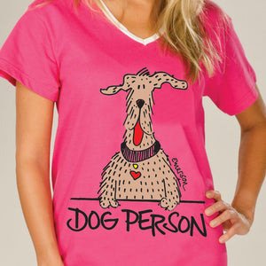 Dog Person Colored Nightshirt in a Bag